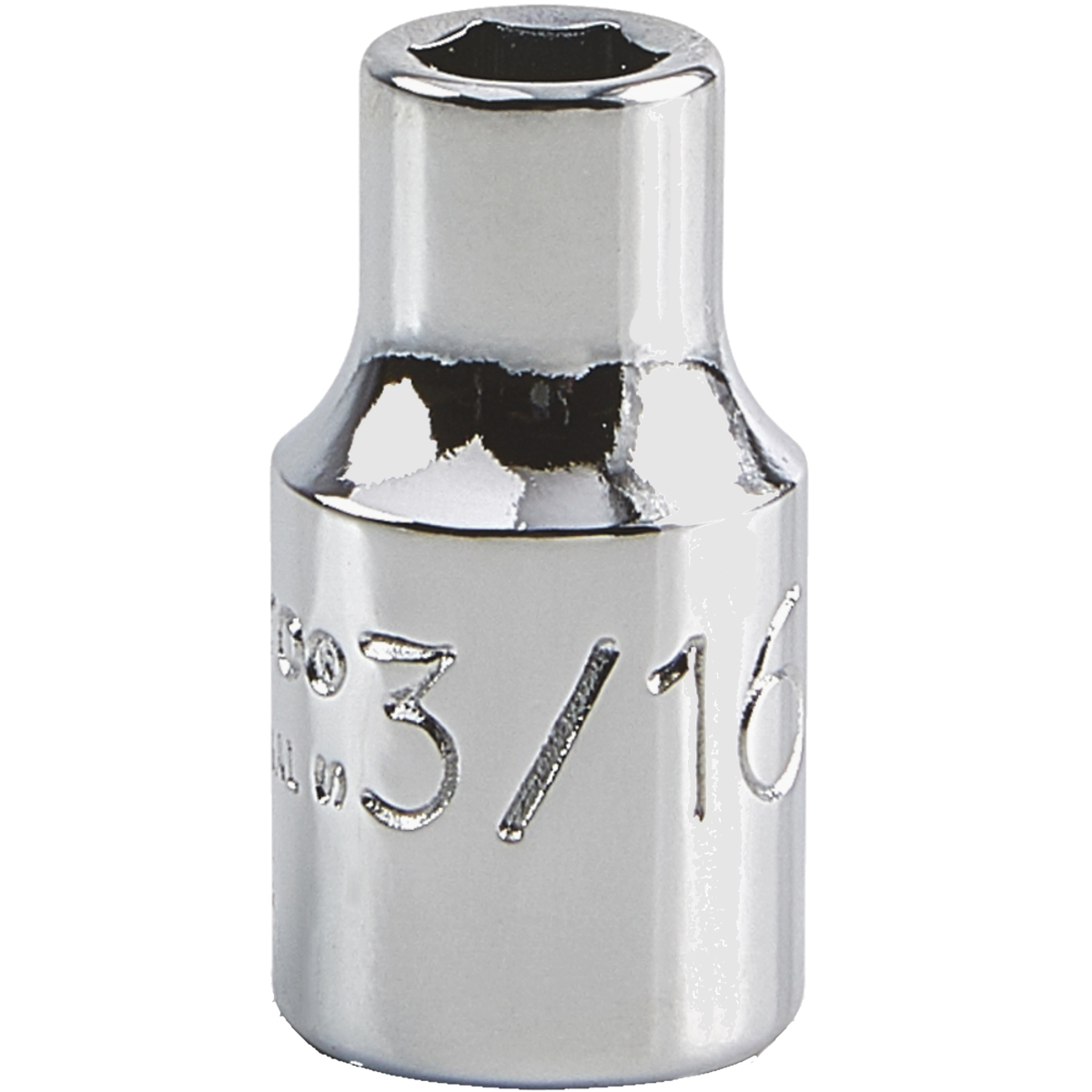 Proto 3/16" 6 Pt. Standard Length Socket — 1/4" Drive