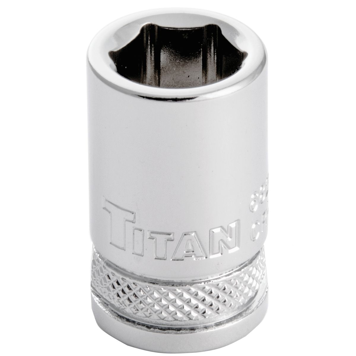 Titan 68211  11 mm 6 Pt. Standard Length Socket - 3/8" Drive