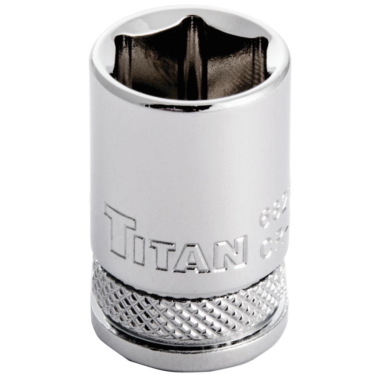 Titan 68213  13 mm 6 Pt. Standard Length Socket - 3/8" Drive