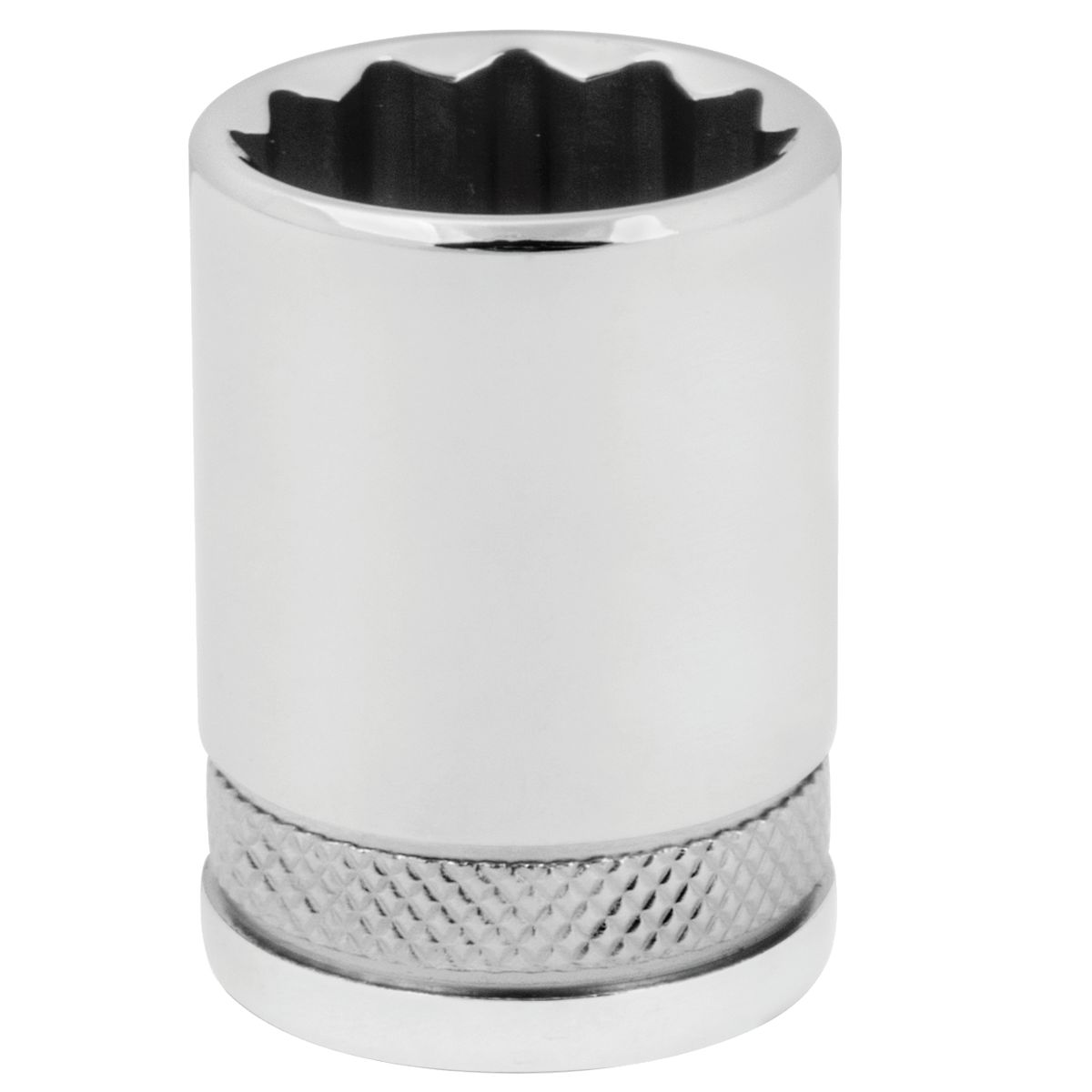 Titan 62532  1" 12 Pt. Standard Length Socket - 1/2" Drive