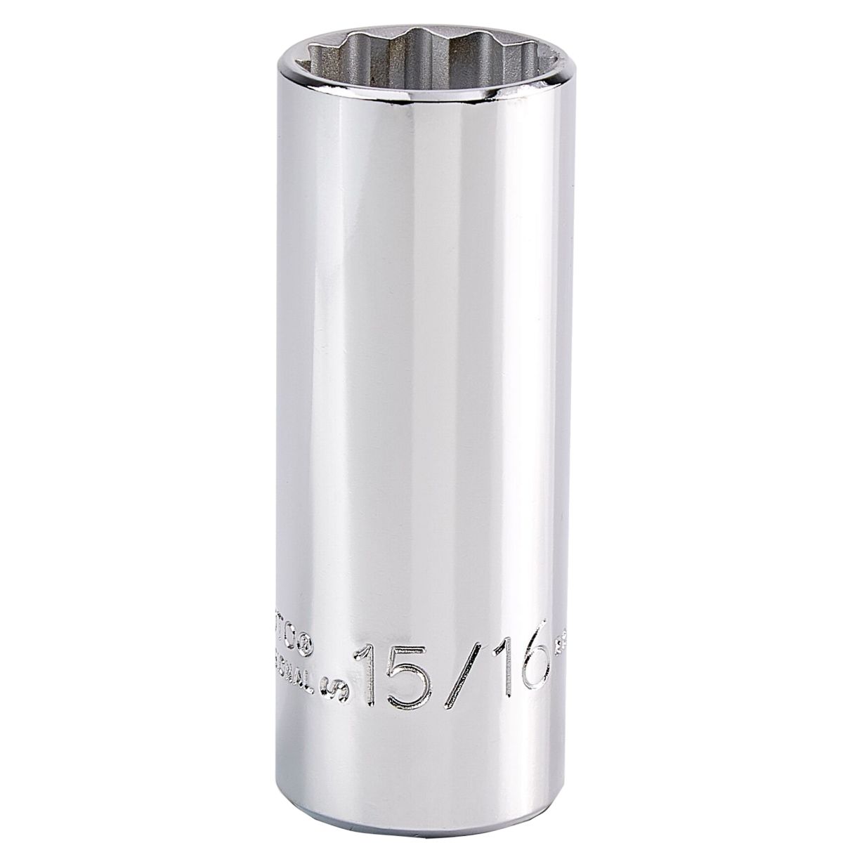 Proto 15/16" 12 Pt. Deep Length Socket — 1/2" Drive
