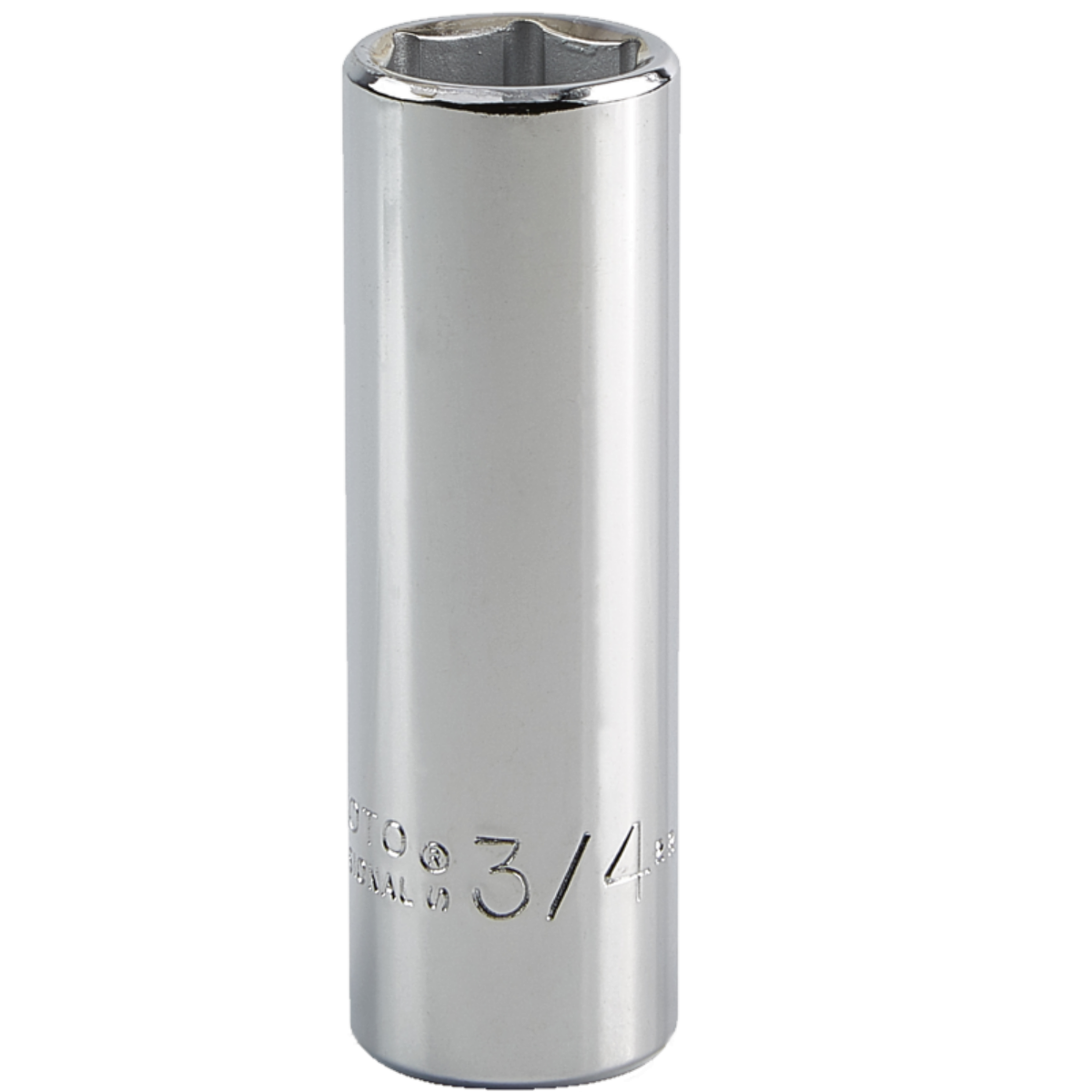 Proto 3/4" 6 Pt. Deep Length Socket — 1/2" Drive