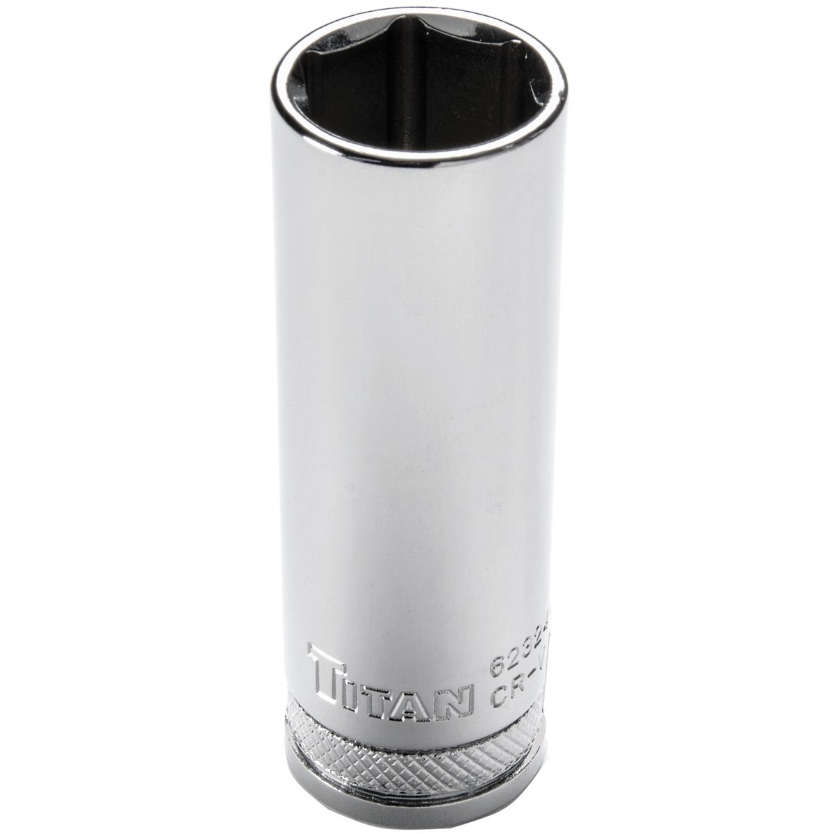 Titan 62324  3/4" 6 Pt. Deep Length Socket - 1/2" Drive