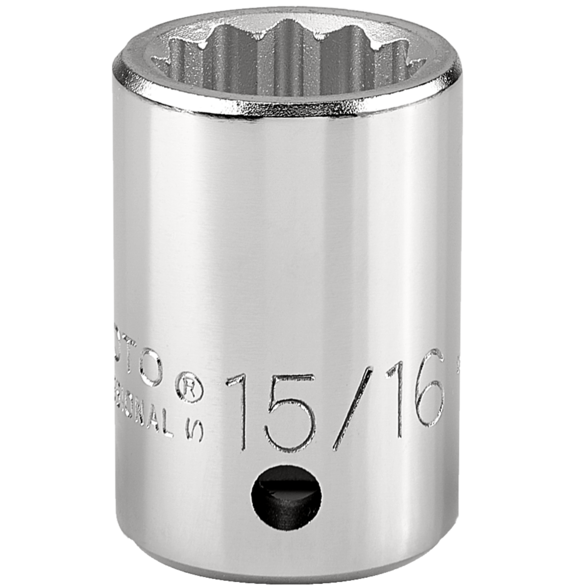 Proto 15/16" 12 Pt. Standard Length Socket — 3/4" Drive