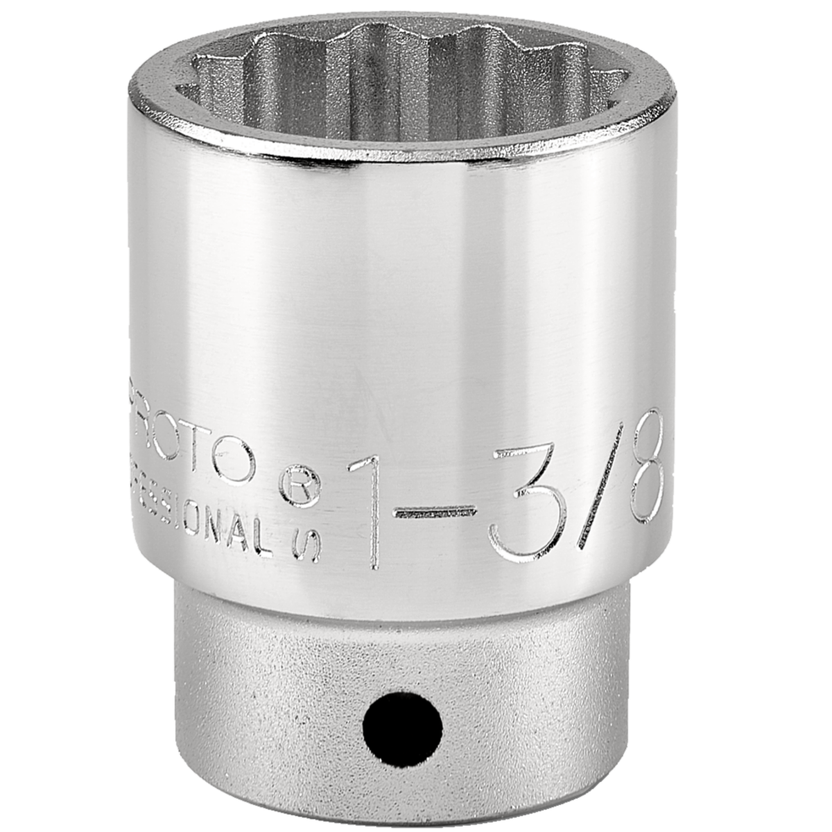 Proto 1-3/8" 12 Pt. Standard Length Socket — 3/4" Drive