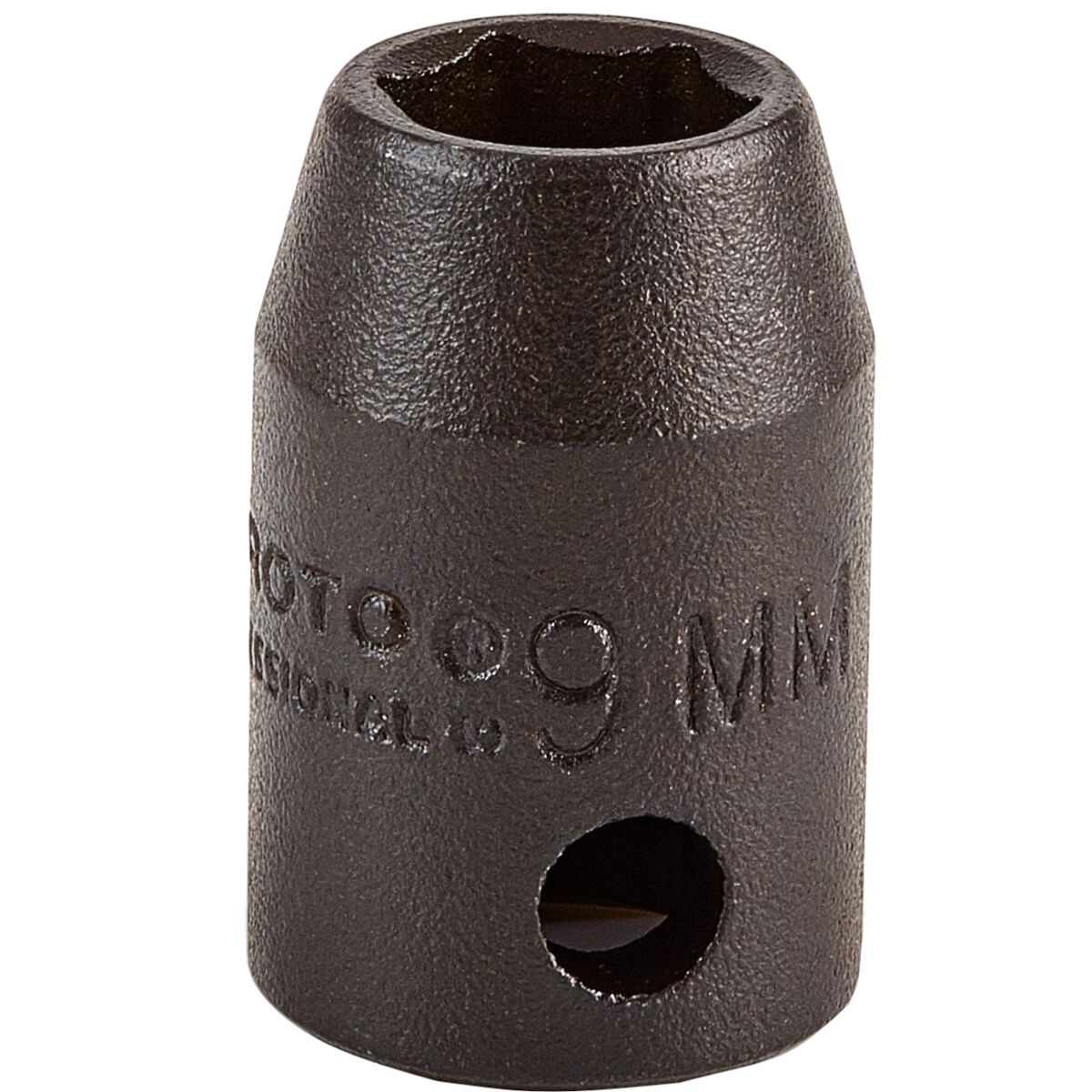 Proto 9 mm 6 Pt. Standard Length Impact Socket — 3/8" Drive