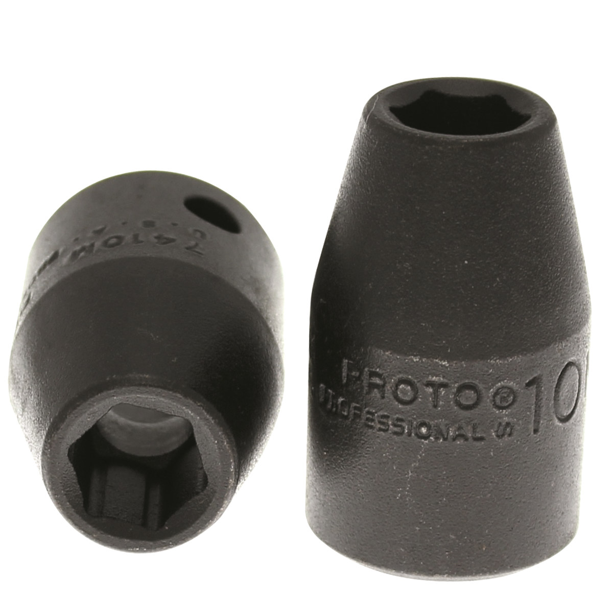 Proto 10 mm 6 Pt. Standard Length Impact Socket — 1/2" Drive