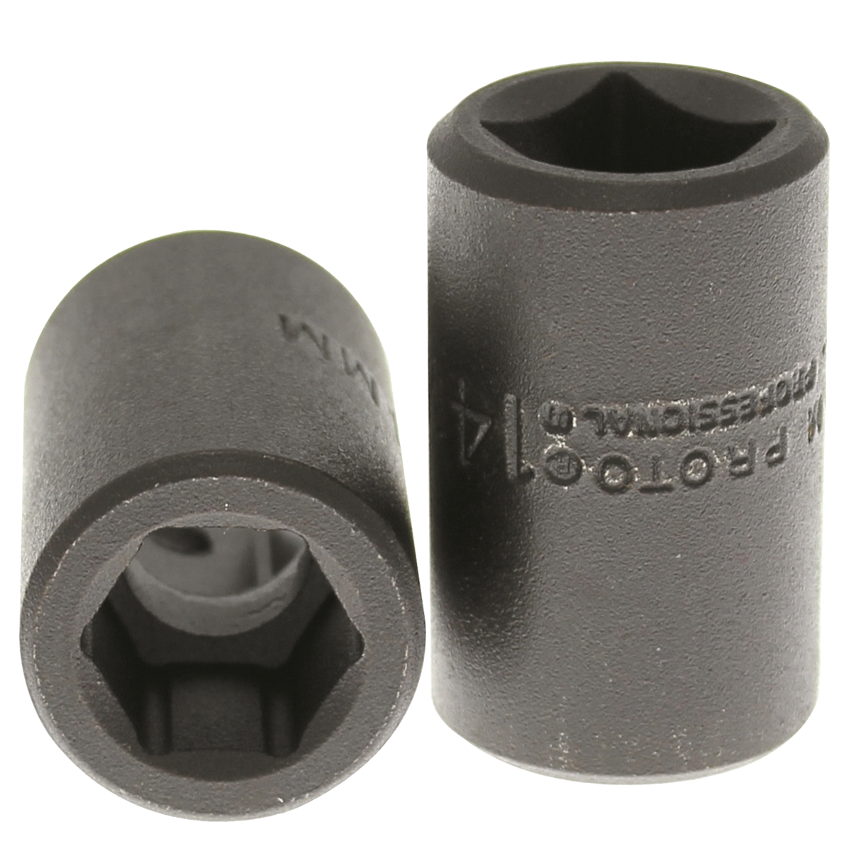Proto 14 mm 6 Pt. Standard Length Impact Socket — 1/2" Drive