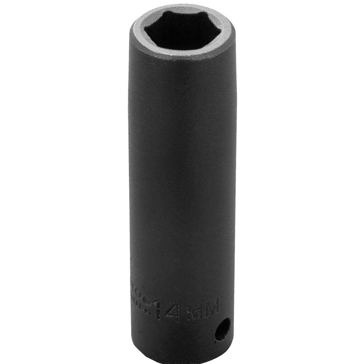 Proto 14 mm 6 Pt.  Deep Length Impact Socket — 1/2" Drive