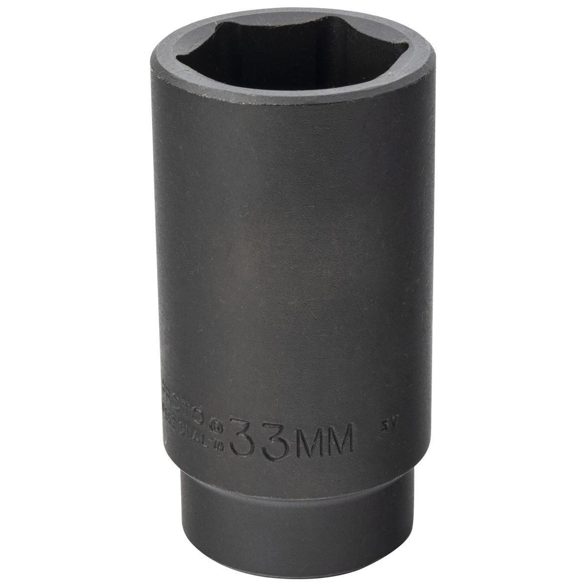 Proto 7333M 33 mm 6 Pt.  Deep Length Impact Socket - 1/2" Drive