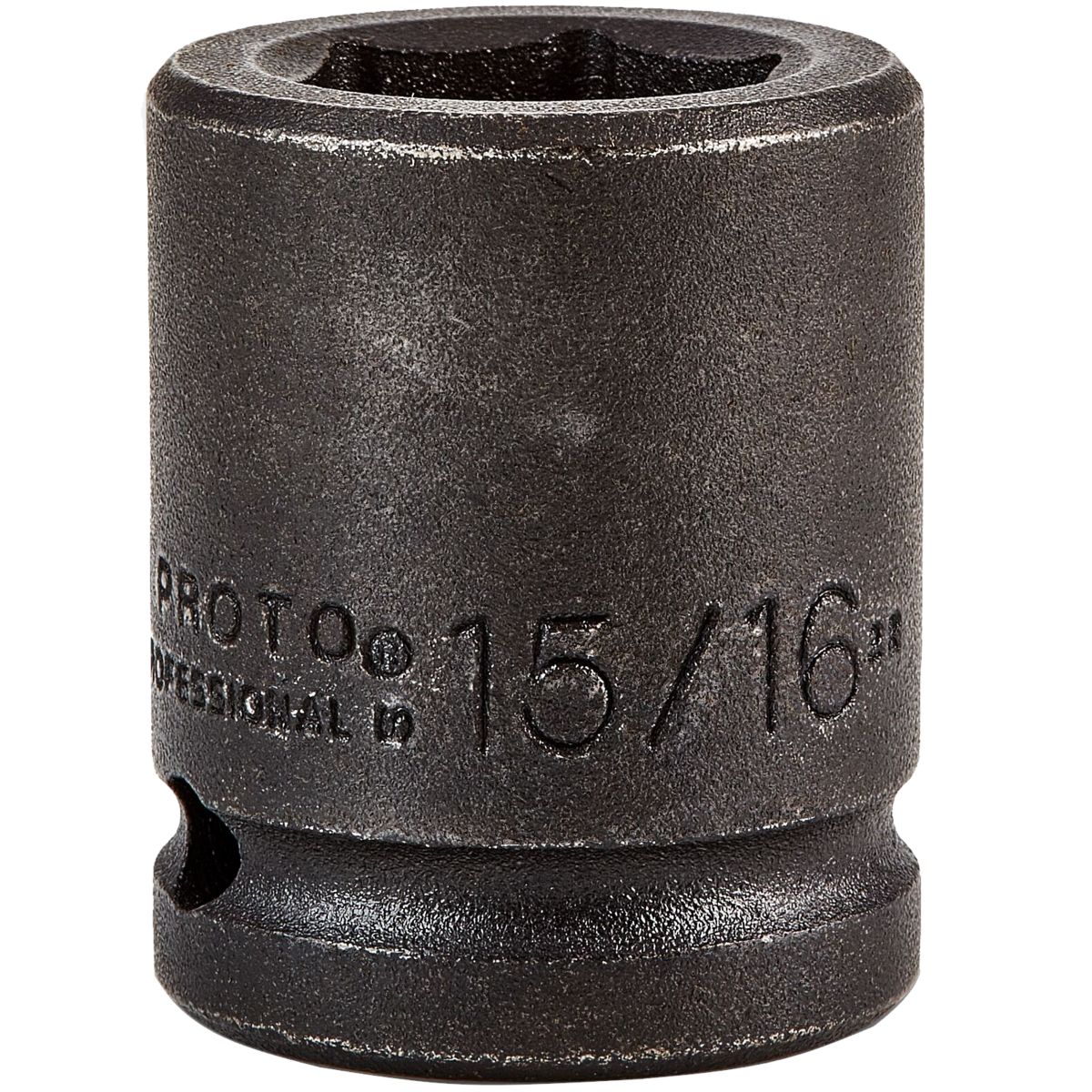 Proto 15/16" 6 Pt. Standard Length Impact Socket — 3/4" Drive