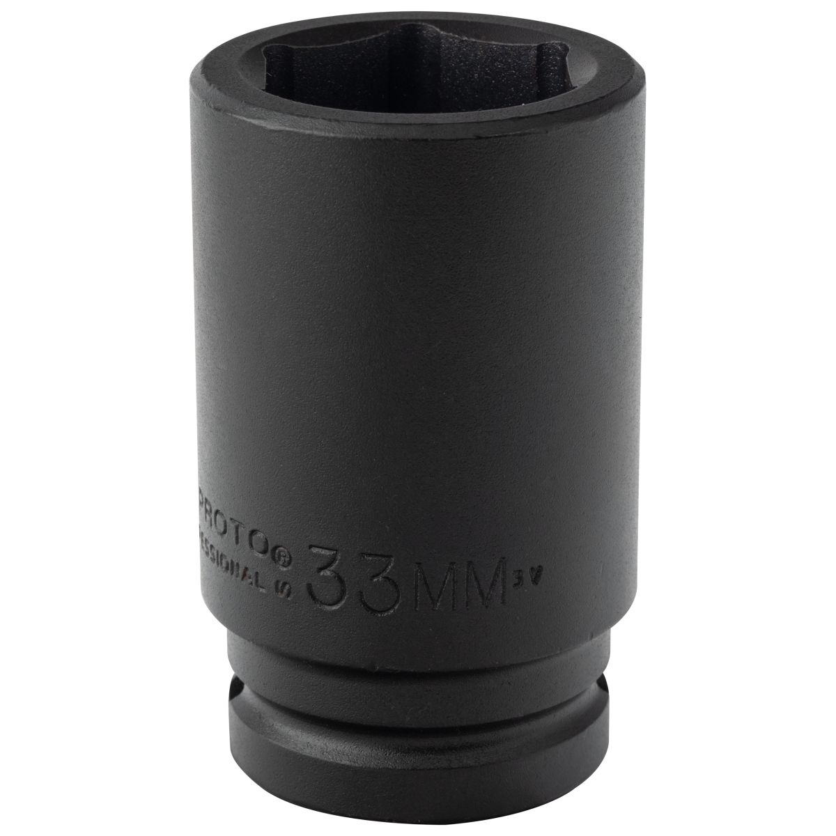 Proto 07533ML 33 mm 6 Pt. Deep Length Impact Socket - 3/4" Drive