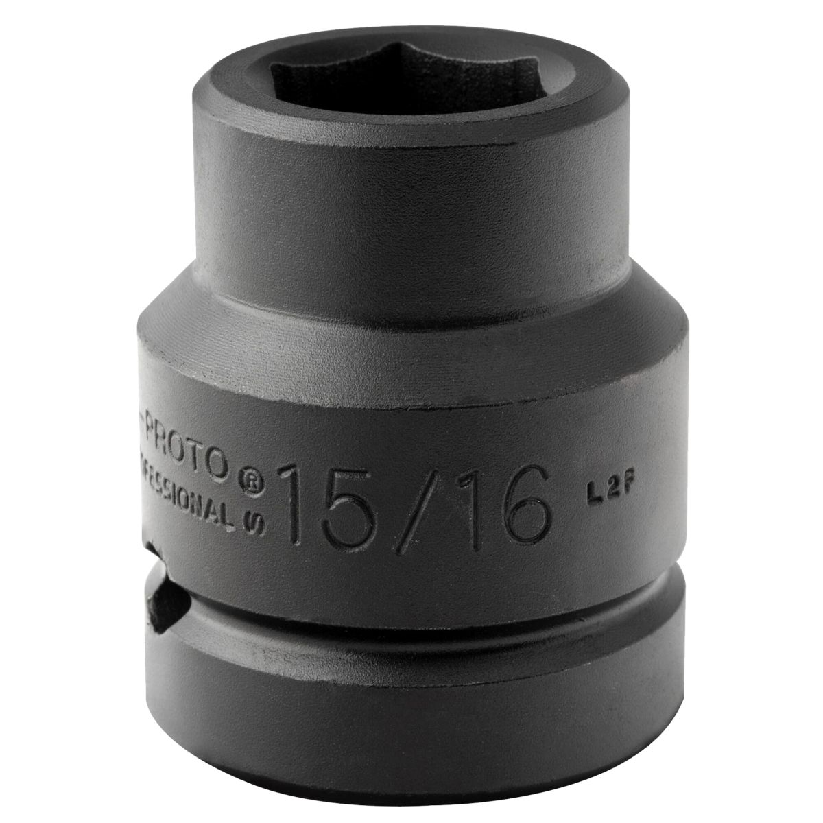 Proto 15/16" 6 Pt. Standard Length Impact Socket — 1" Drive