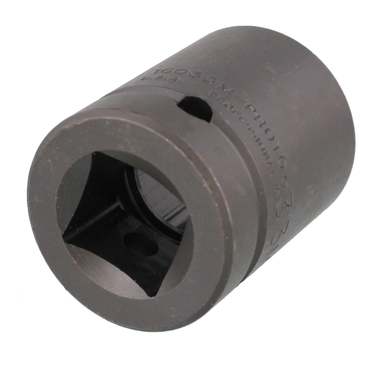 Proto 33 mm 6 Pt. Standard Length Impact Socket — 1" Drive