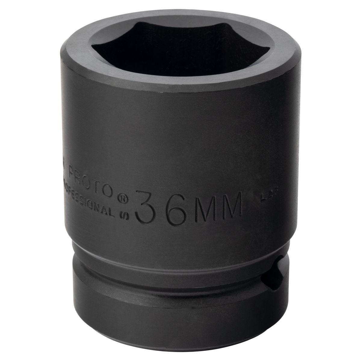 Proto 10036M 36 mm 6 Pt. Standard Length Impact Socket - 1" Drive