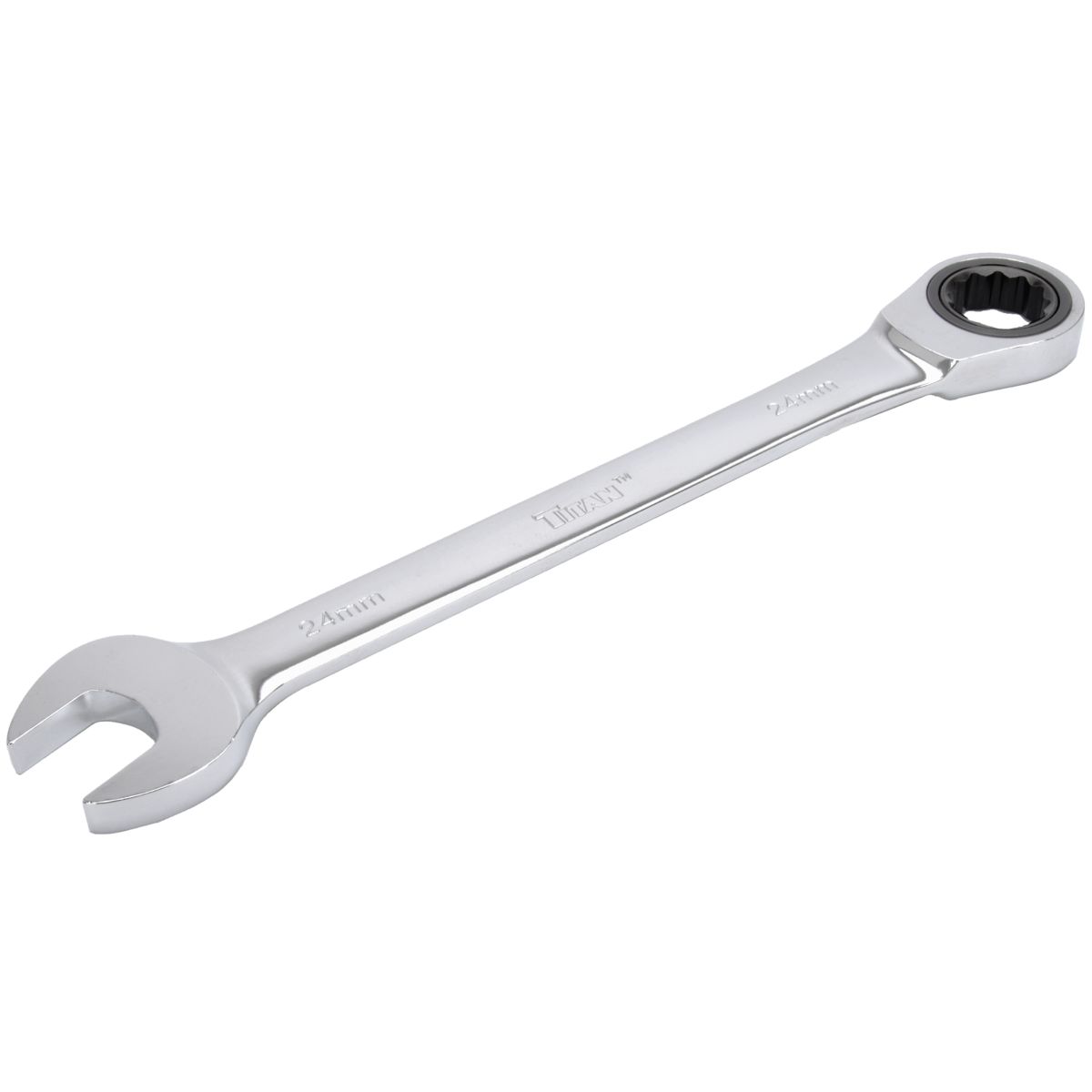 Titan 12524  Metric Ratcheting Combination Wrench - 24 mm