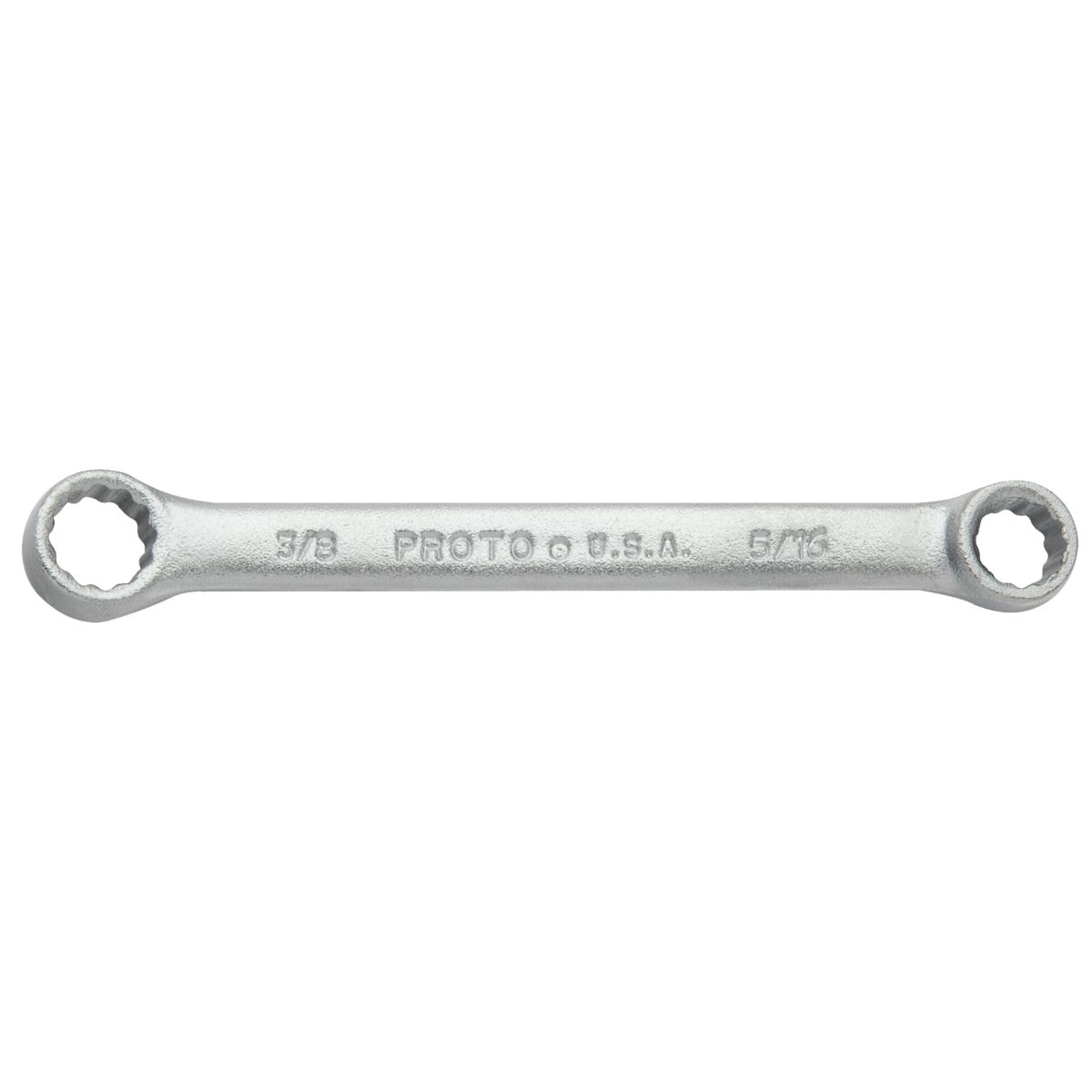 Proto 5/16" x 3/8" Short Box Wrench — 12 Point