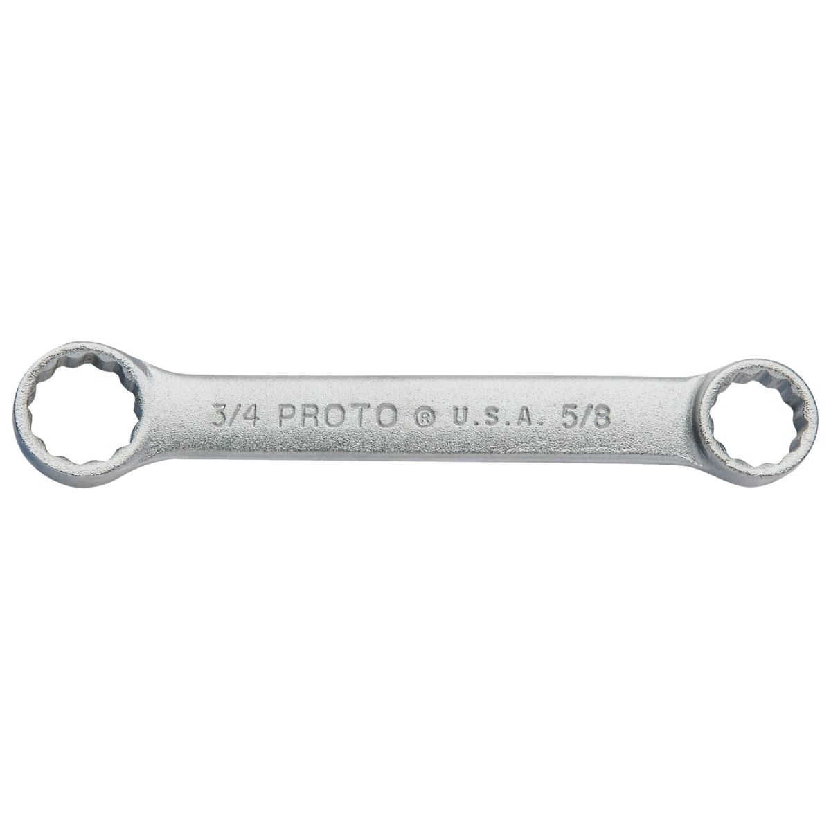 Proto 5/8" x 3/4" Short Box Wrench — 12 Point