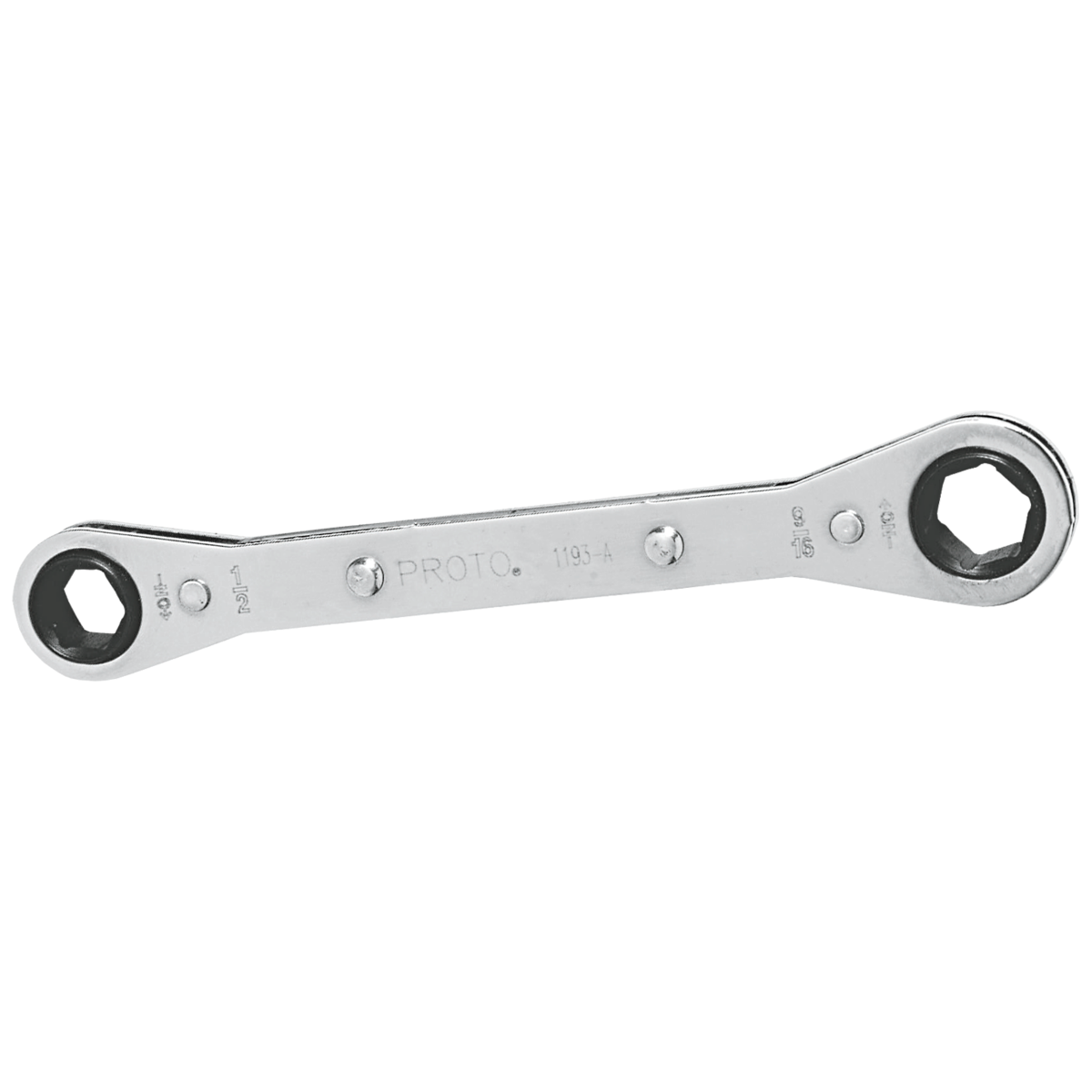 Proto 1/2" x 9/16" Ratcheting Box Wrench