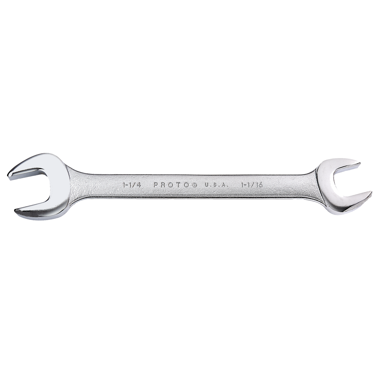 Proto 1-1/16" x 1-1/4" Open End Wrench 15° Angle Heads