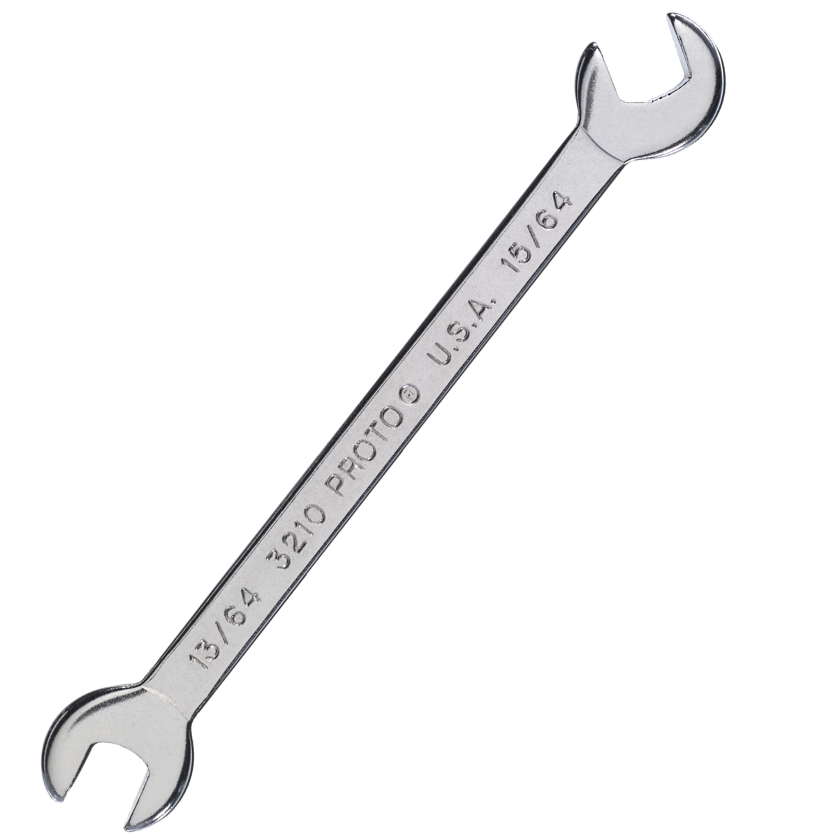 Proto 13/64" Midget Open End Wrench 15° & 60° Angle Heads