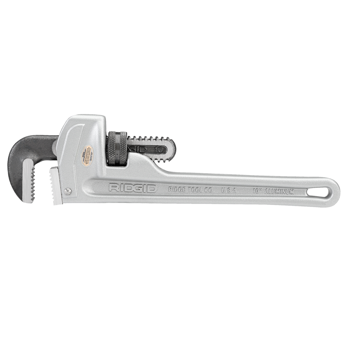 Ridgid 10" Aluminum Pipe Wrench