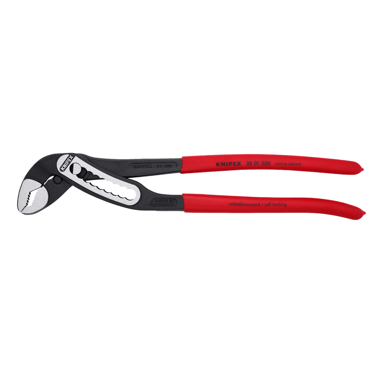 Knipex 12" Water Pump Pliers with the Alligator Jaws