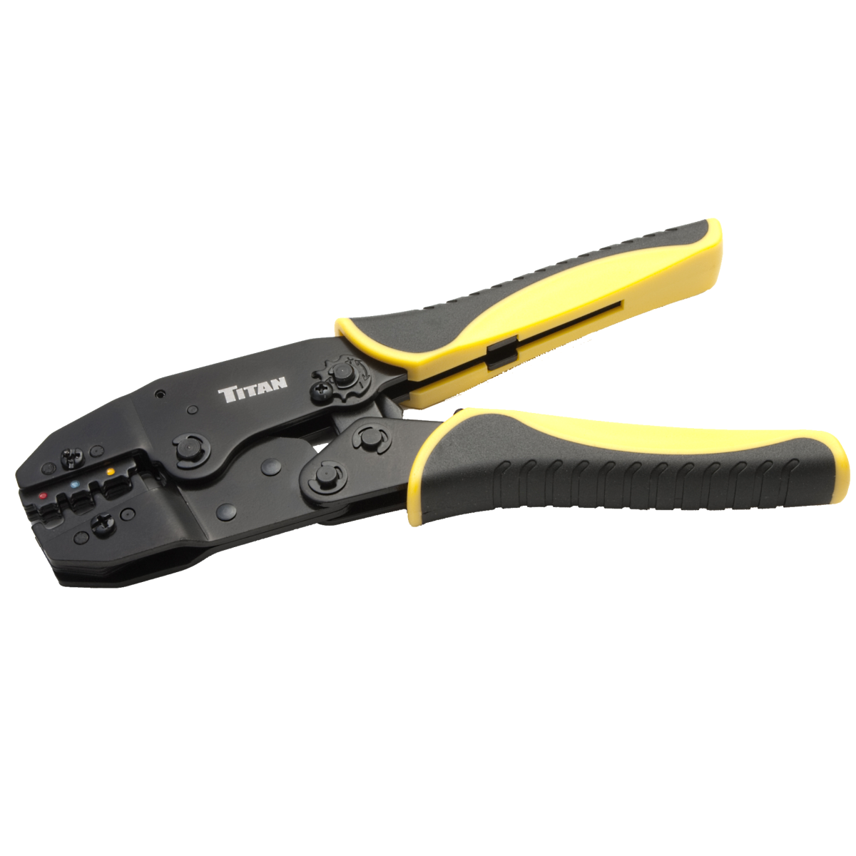 Titan 8-1/2" Ratcheting Wire Terminal Crimper