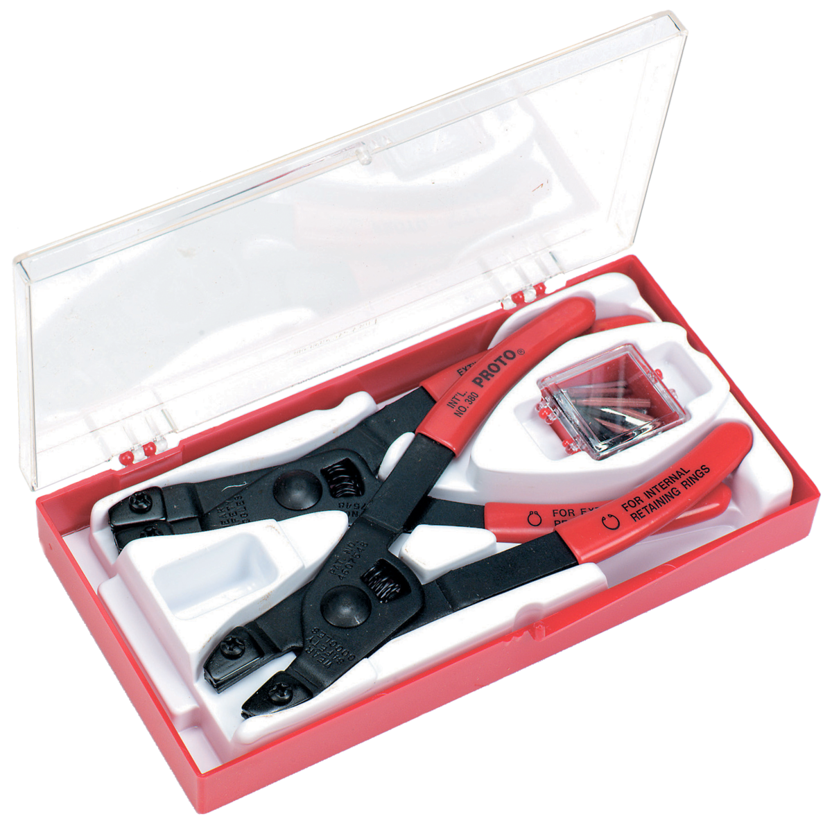 Tacoma Screw Products  Proto Retaining Ring Pliers Set — 18 pc.