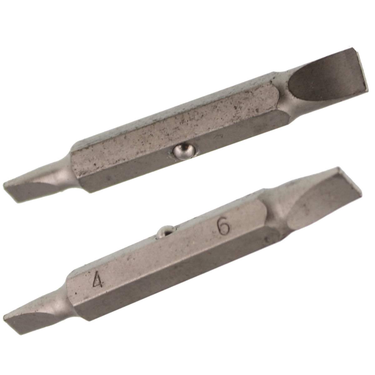 Megapro #4 & #6 Slotted Replacement Bits for 455-600, 455-601 and 455-626