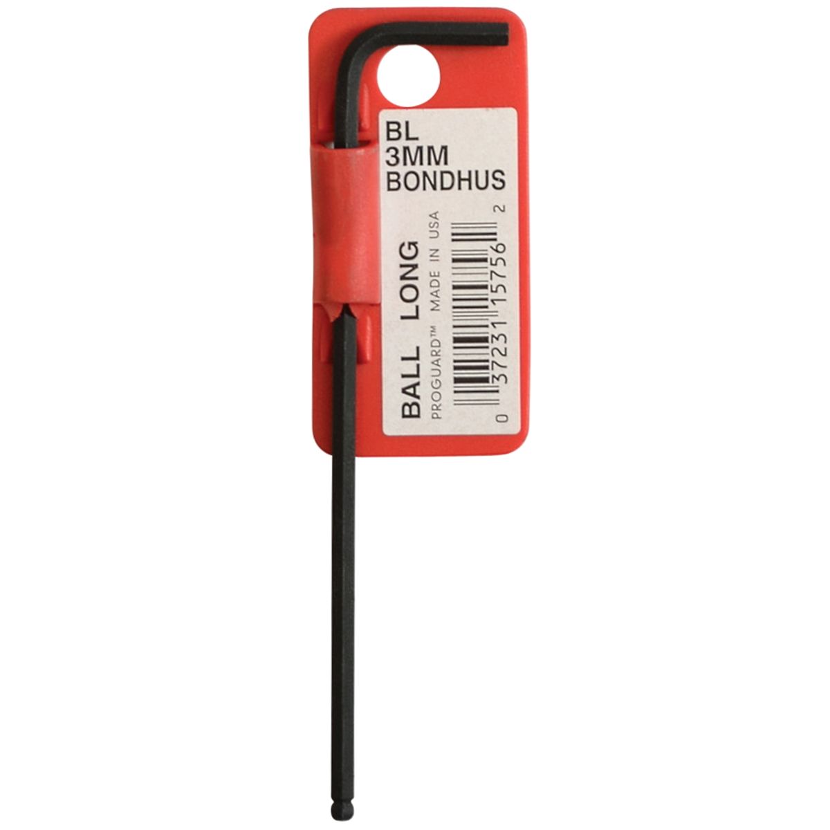Bondhus 15756 3.0 mm Metric Ballpoint L-Wrench