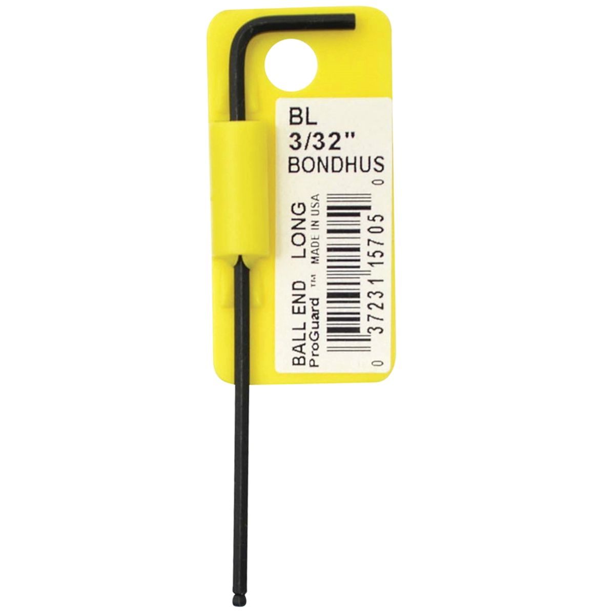 Bondhus 15705 BL 3/32" Standard Ballpoint L-Wrench
