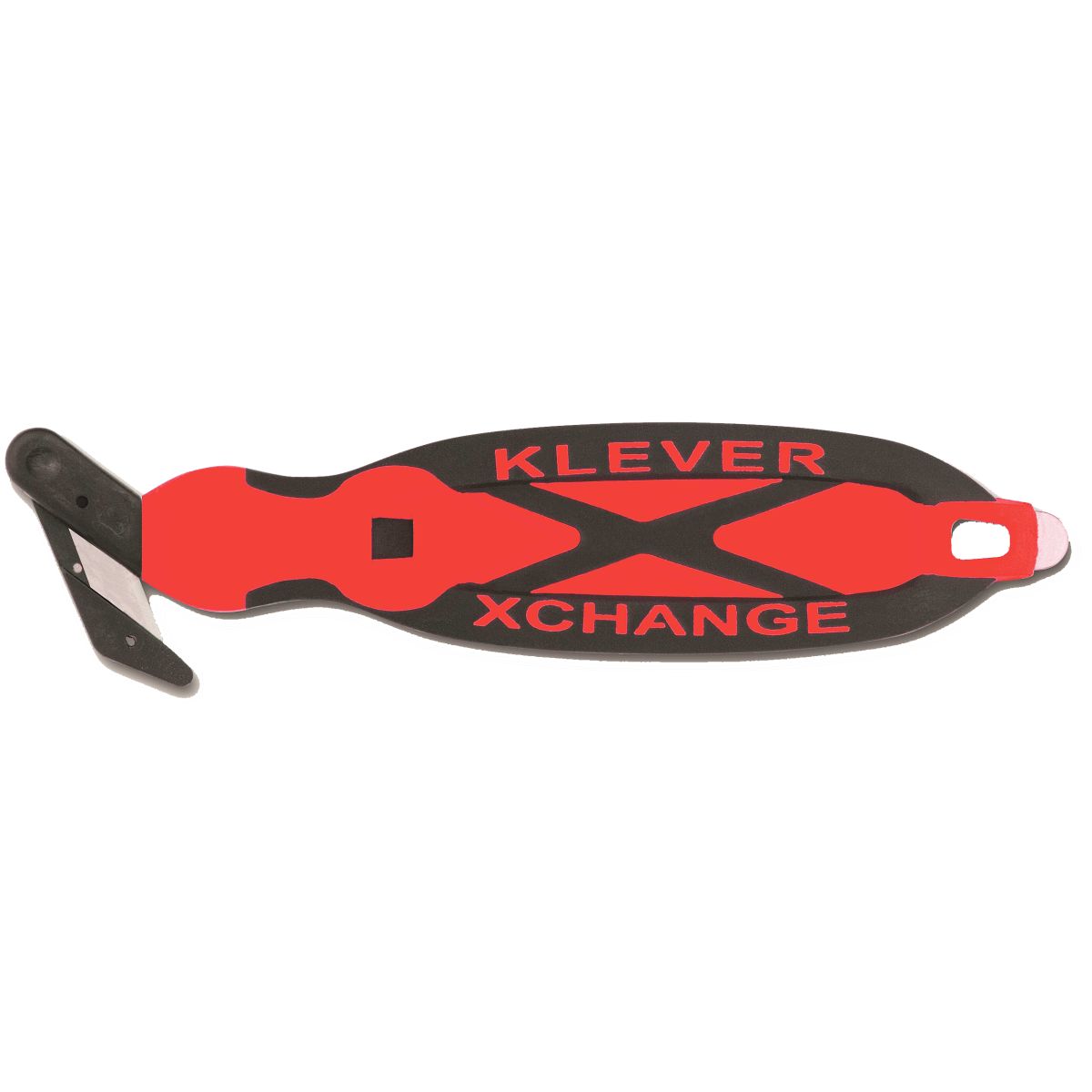 Klever XChange Red Double Wall Safety Knife