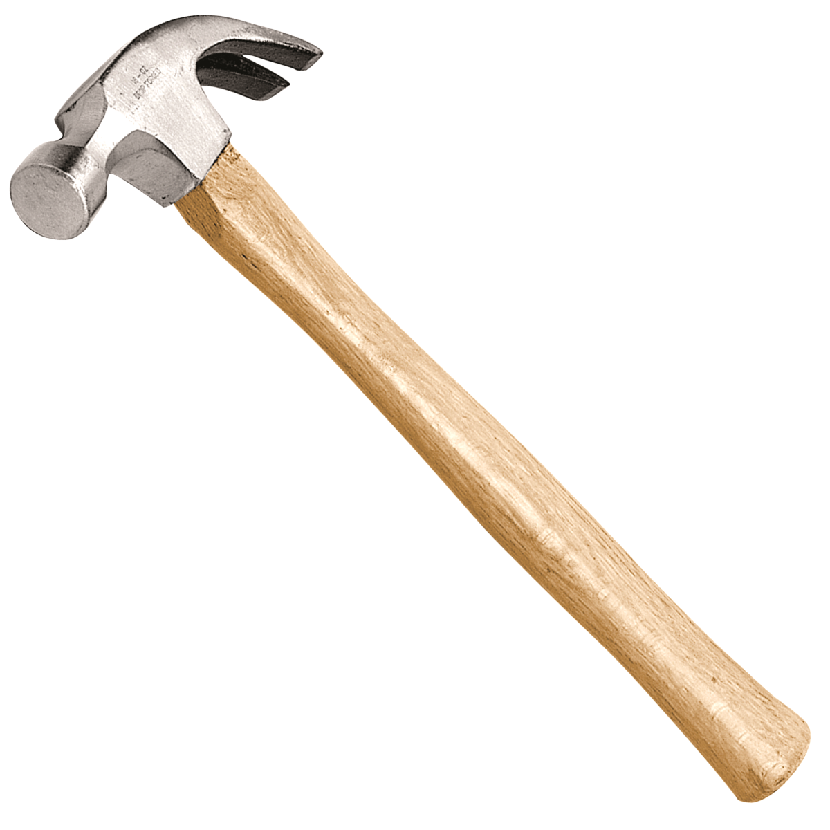 Performance Tool W1076 16 oz. Curved Claw Hammer 13-1/4" with Wood Handle
