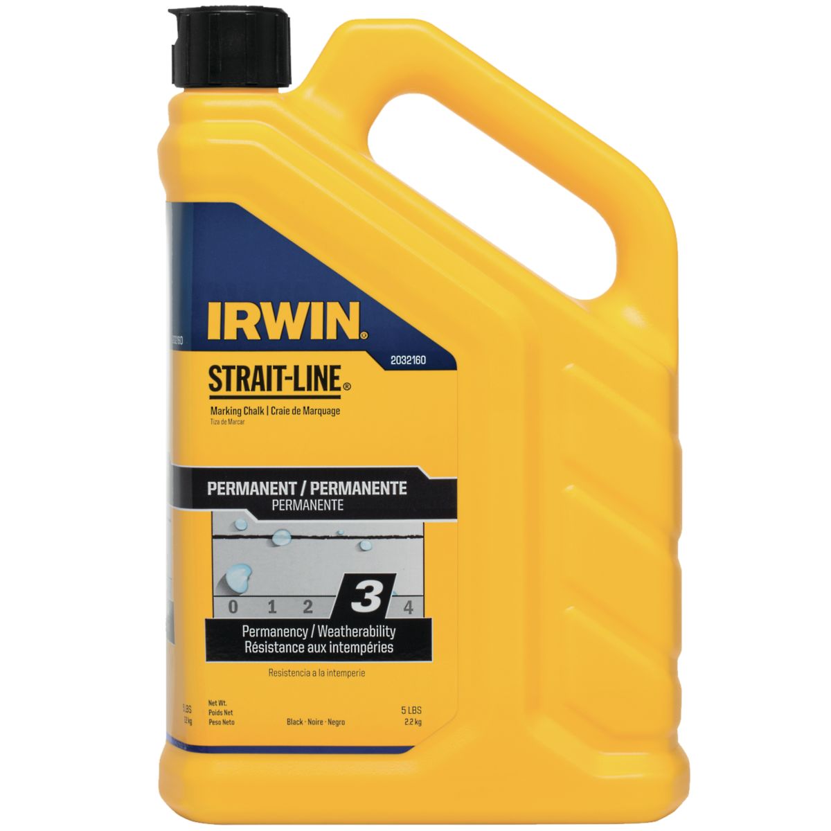 Irwin® Strait-Line® Marking Chalk 5# Black