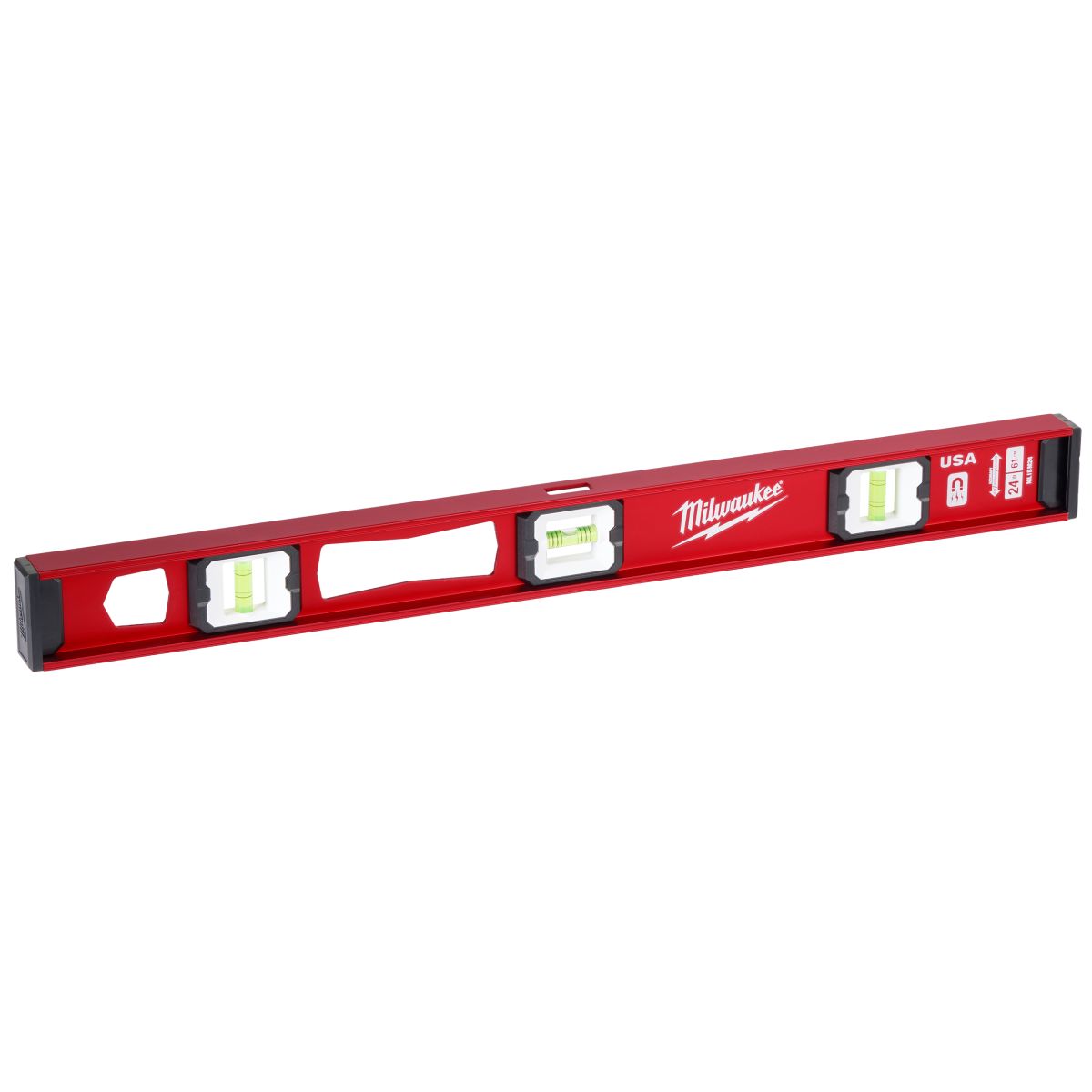 Milwaukee MLIBM24 24" Aluminum Magnetic I-Beam Level