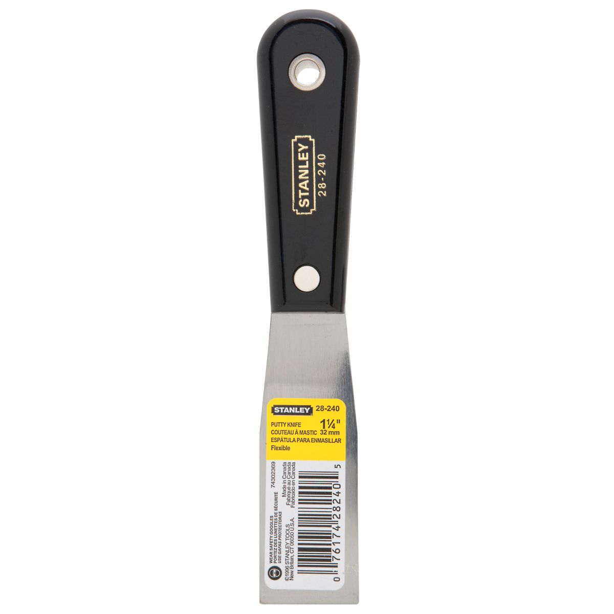 Stanley 1-1/4" Flexible Blade Putty Knife