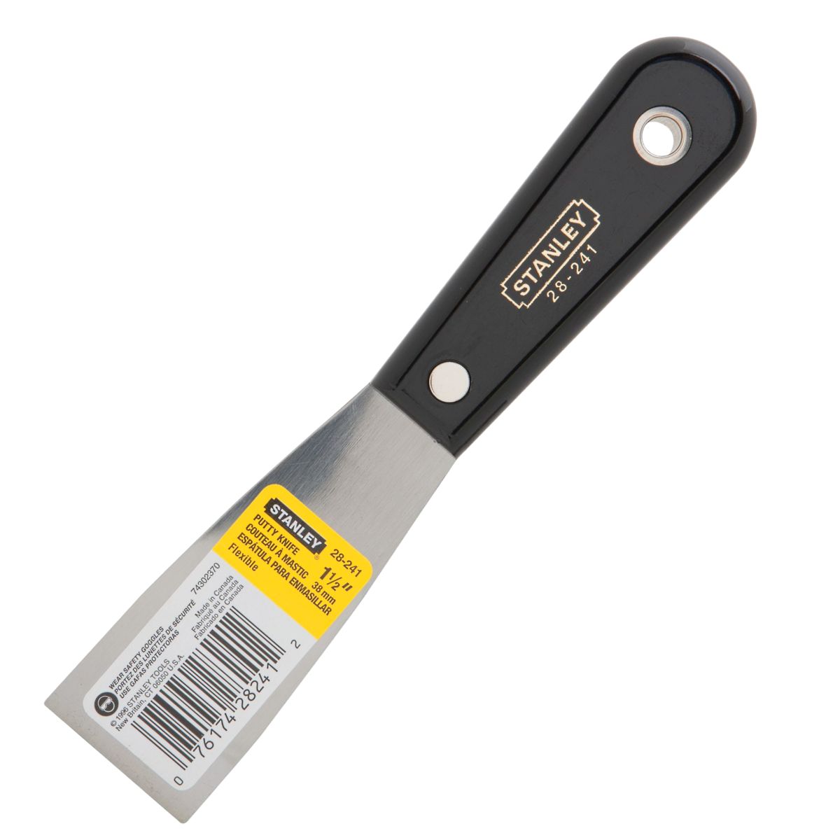 Stanley 1-1/2" Flexible Blade Putty Knife