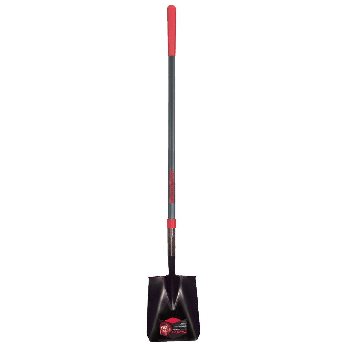 Razor-Back 44000 Square Point Shovel - Rolled-Step 48" Fiberglass Handle