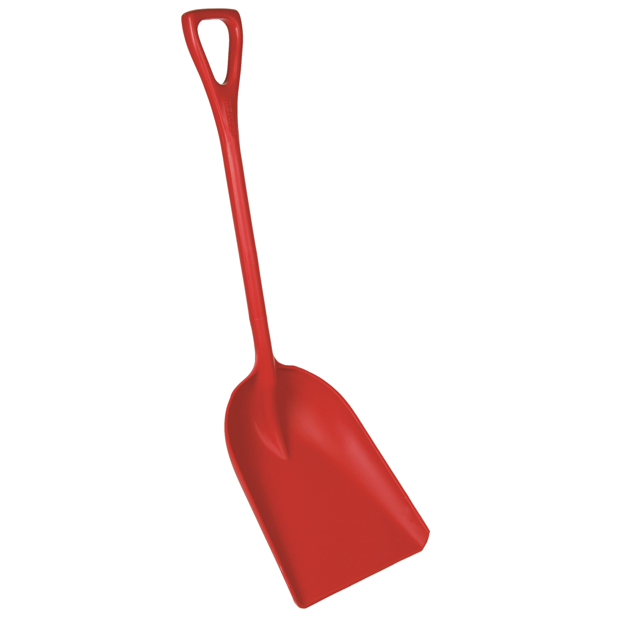 Poly Hygienic Scoop Shovel — Red