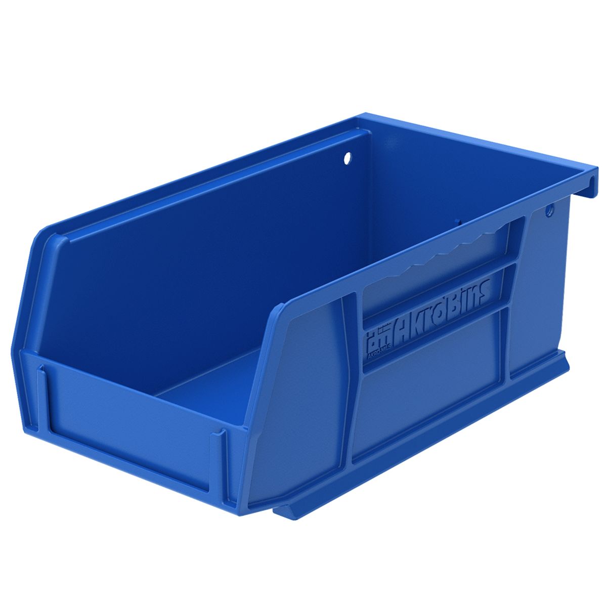 7-3/8" x 4-1/8" x 3" AkroBin® Blue Storage Bin