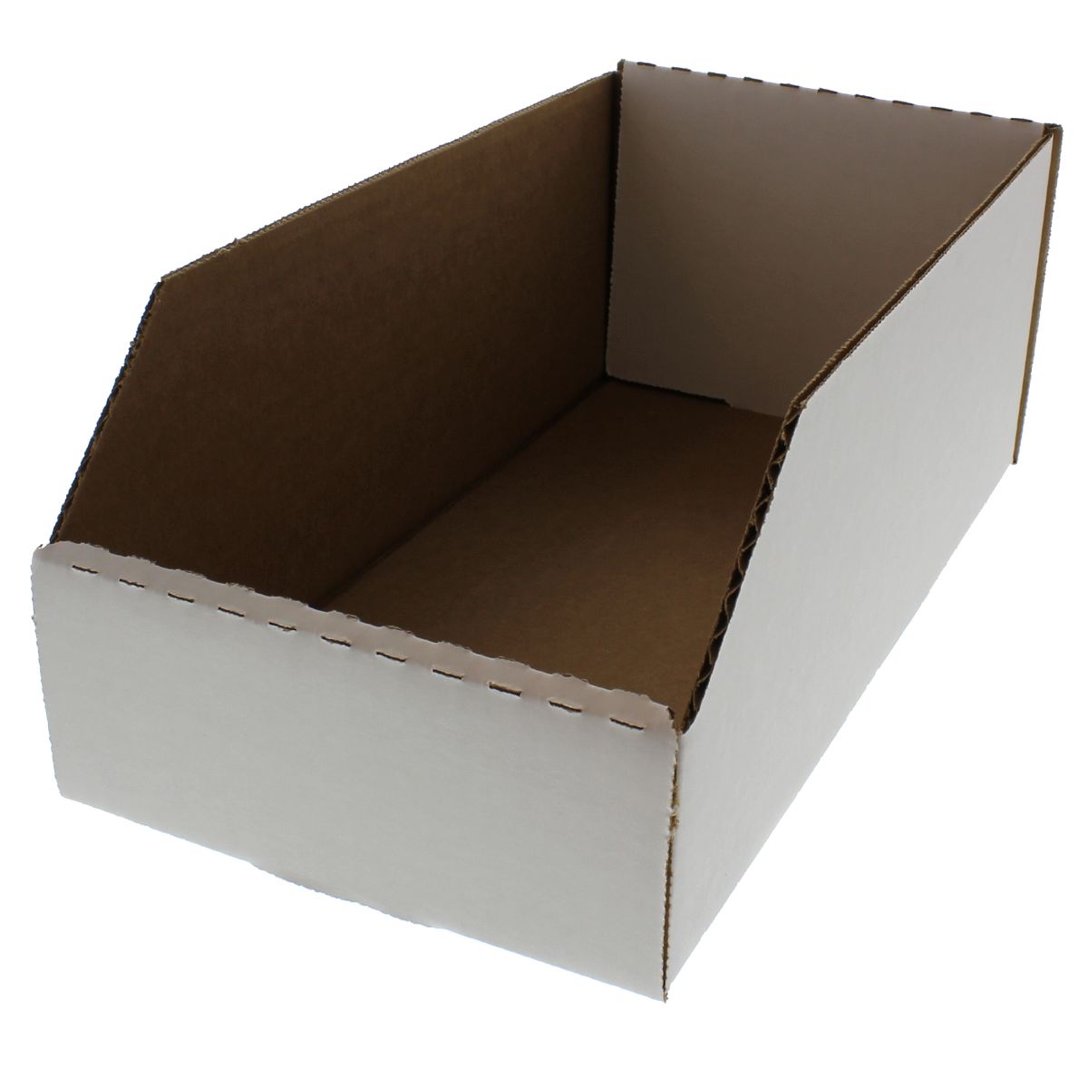 12" x 6" x 4-1/2" Cardboard Self-Locking Bin Box