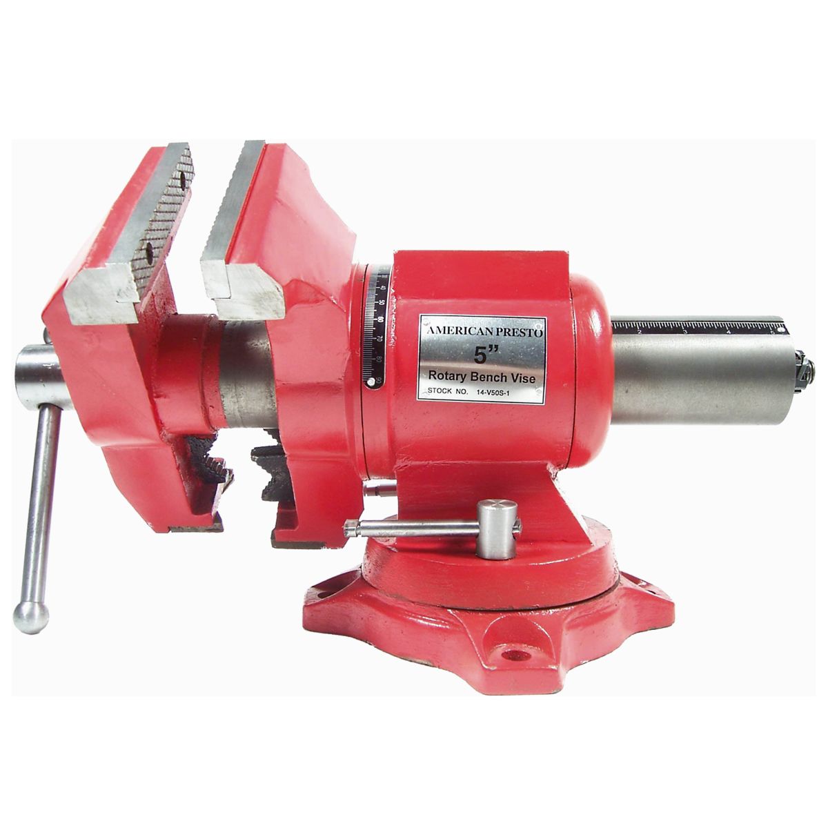 Presto 5" x 4" Swivel Head Bench Vise