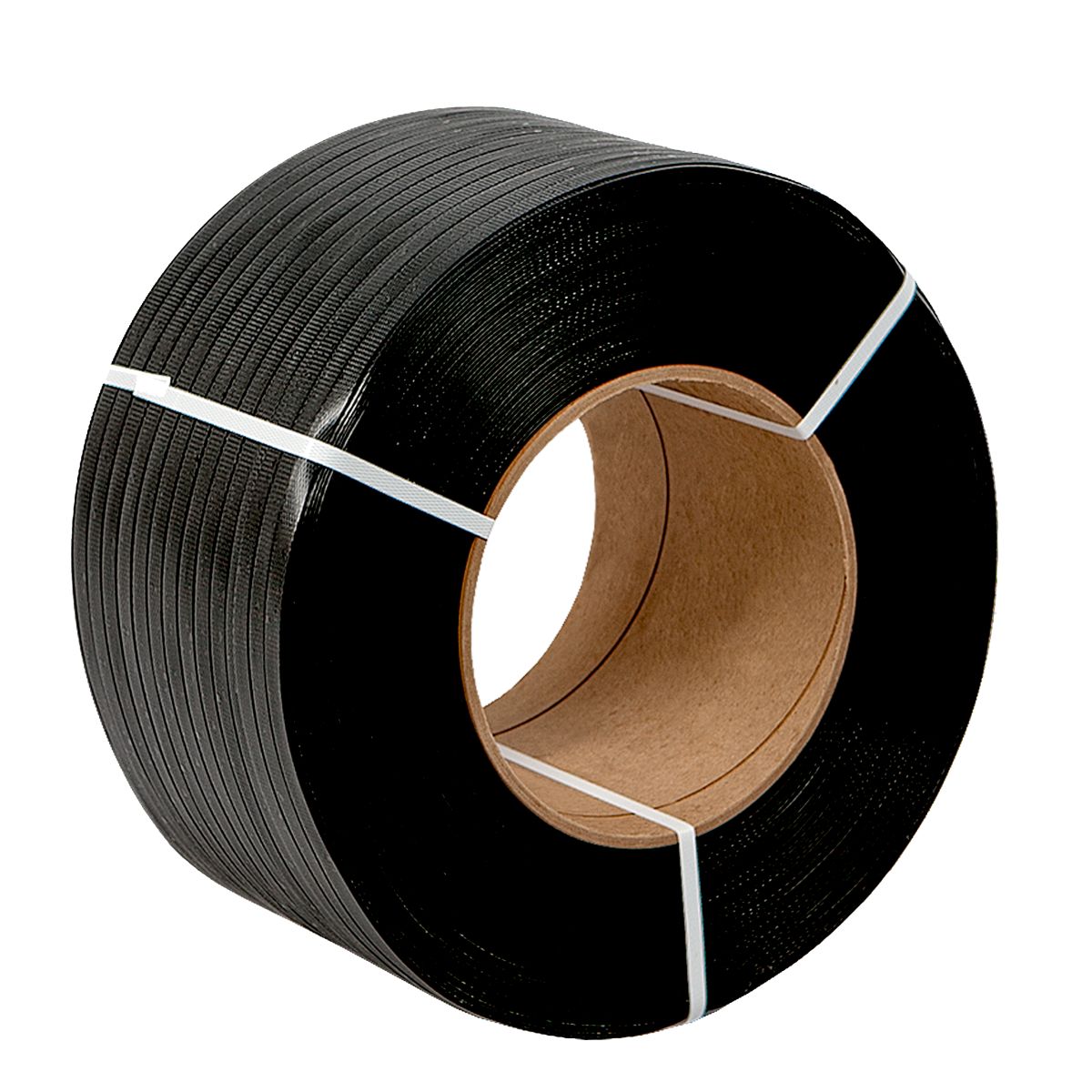 Black Heavy Duty Polypropylene Strapping .500" — 7200 ft./RL