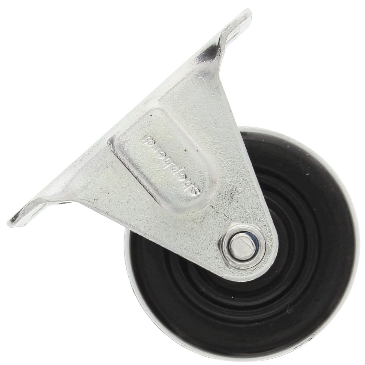 3" x 1-1/4" Rigid General Duty Caster Soft Rubber