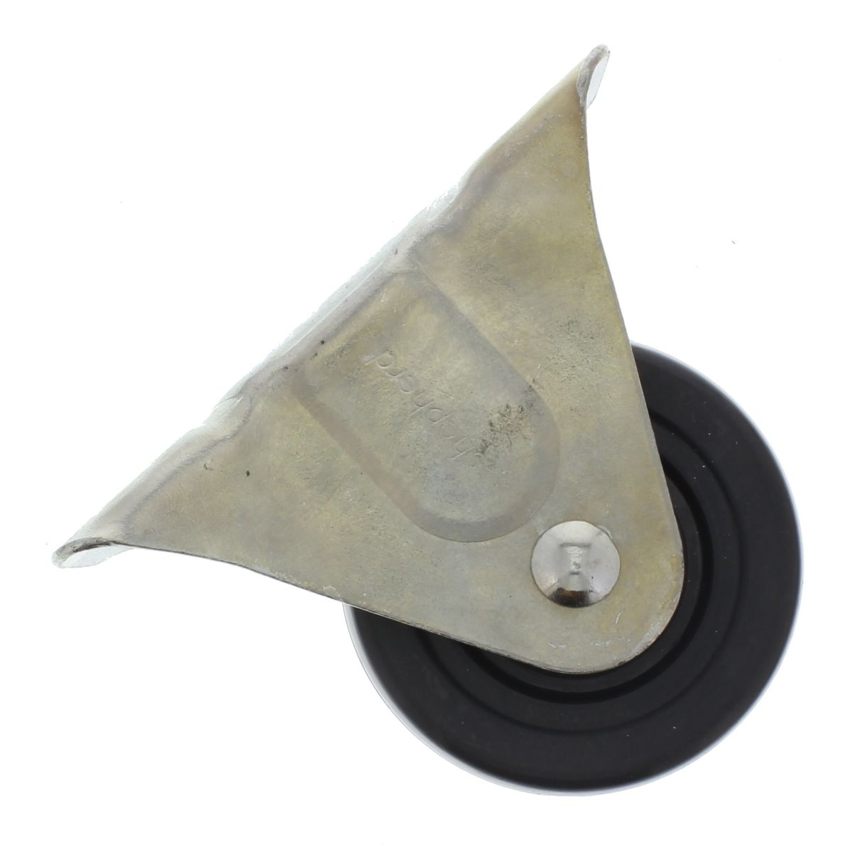4" x 1-1/2" Rigid General Duty Caster Hard Rubber