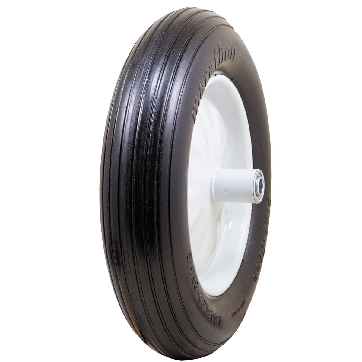 4.80/4.00" x 8" Flat Free Wheel