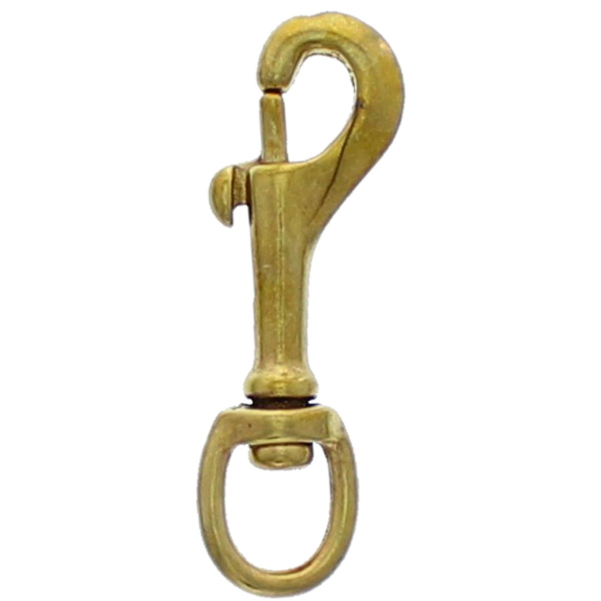 3/8" x 3-3/8" — Solid Bronze Swivel Bolt Snap