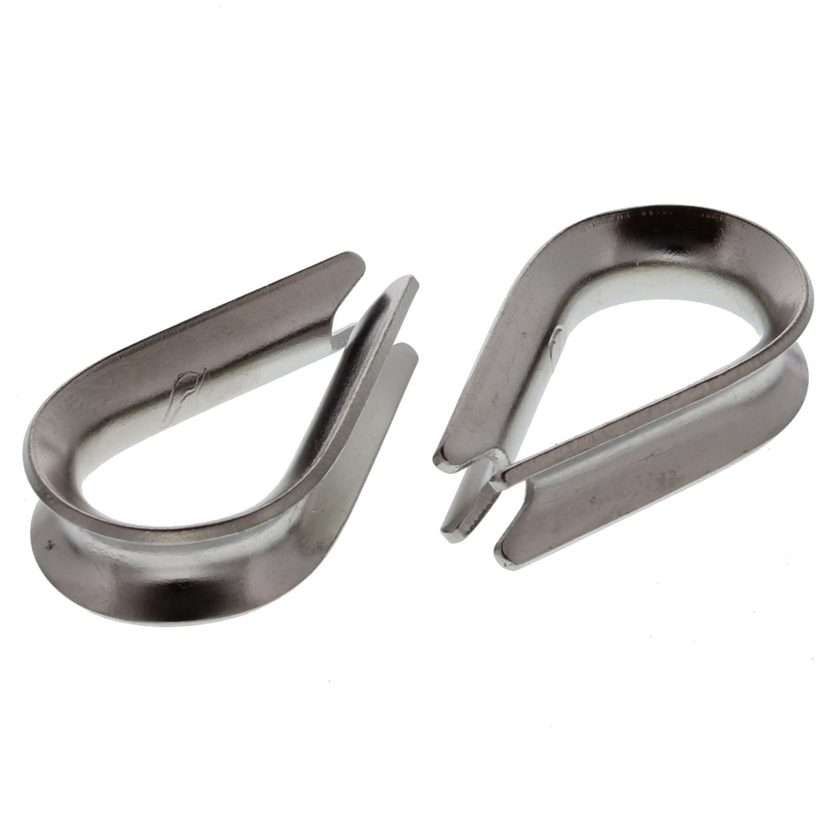 3/16" Wire Rope Thimble, Stainless Steel