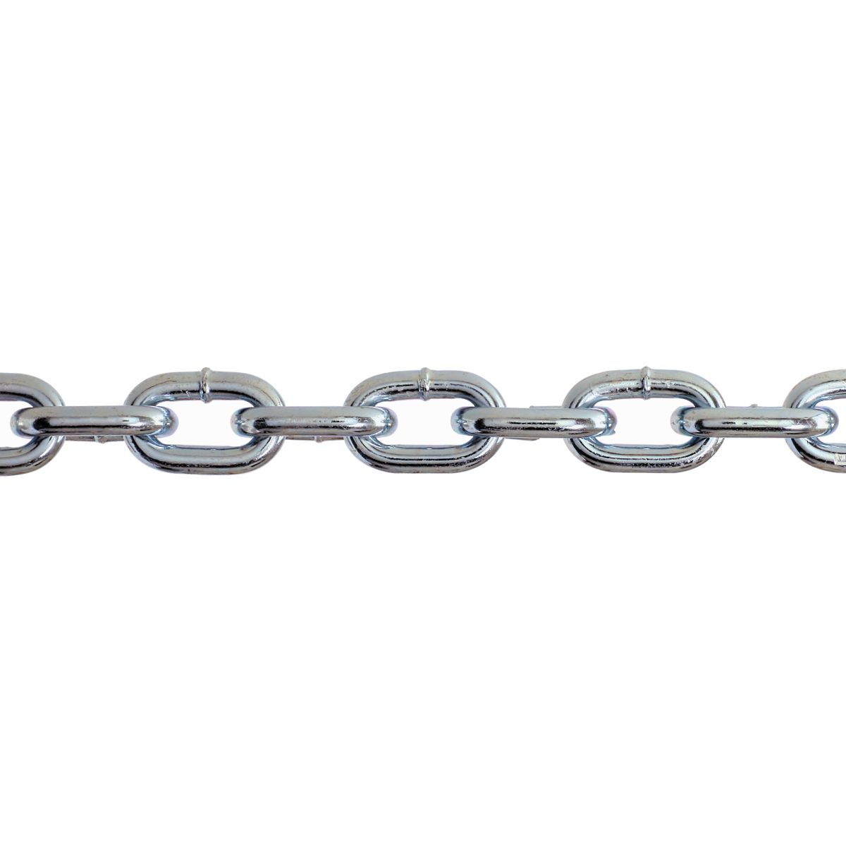 3/16" Proof Coil Chain — Grade 30, Zinc Plated Finish